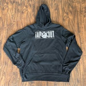 TapOuT XLMen’s Black Pullover Hoodie‎